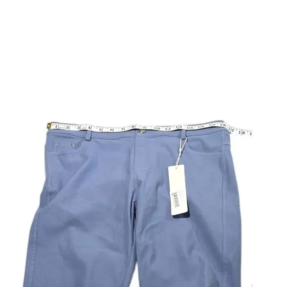 Yelete Slate Grey 5-Pocket Skinny Jeggings Stretch Pull On Cotton Blend Womens L - Picture 6 of 9